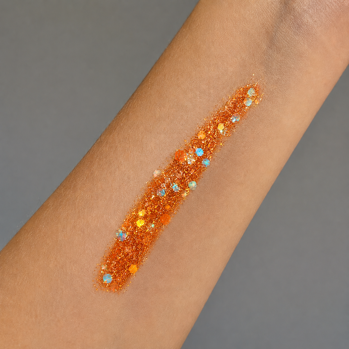 Orange Glitter