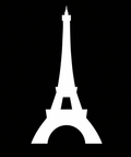 Stencils Torre Eiffel (5 unidades)