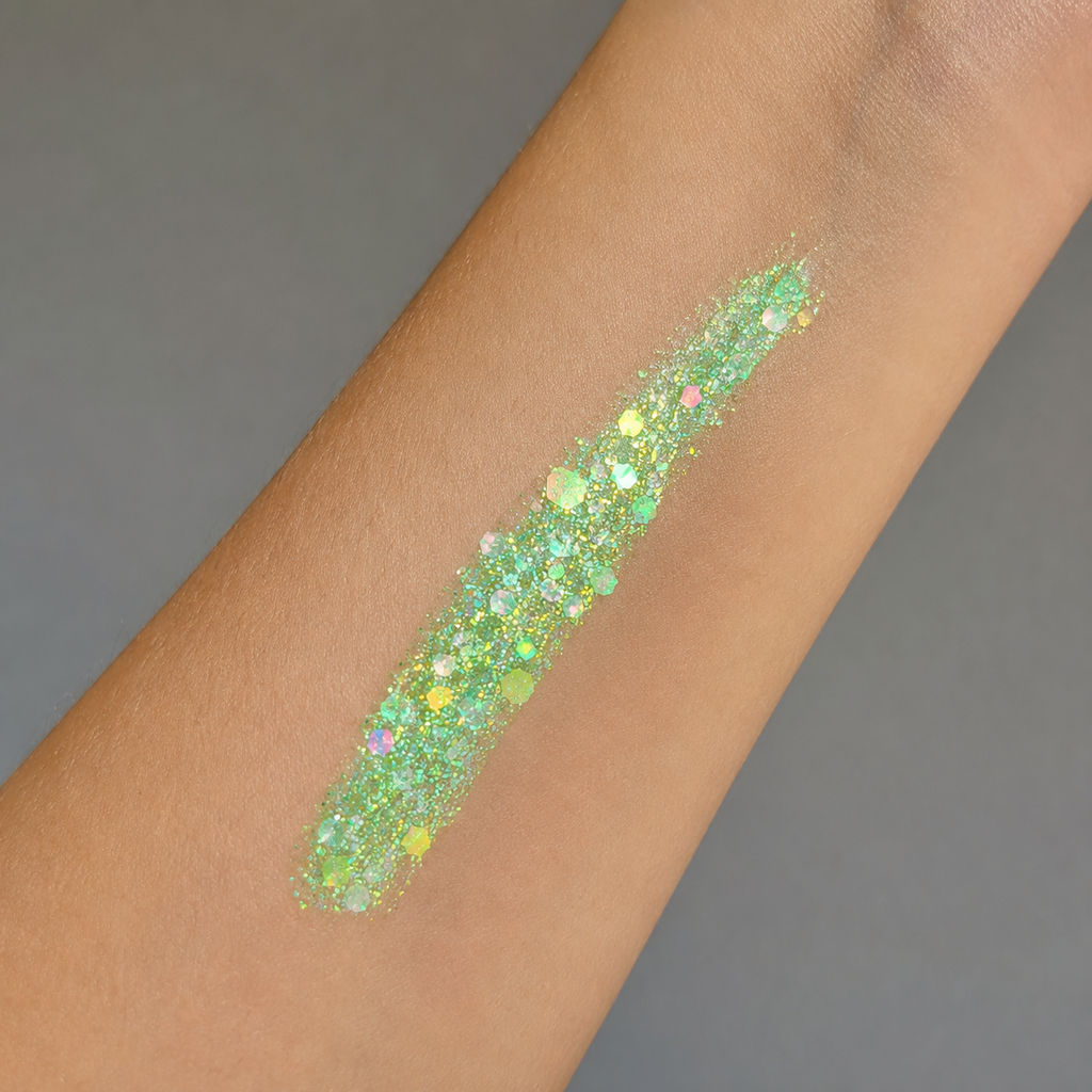 Holographic Green Glitter