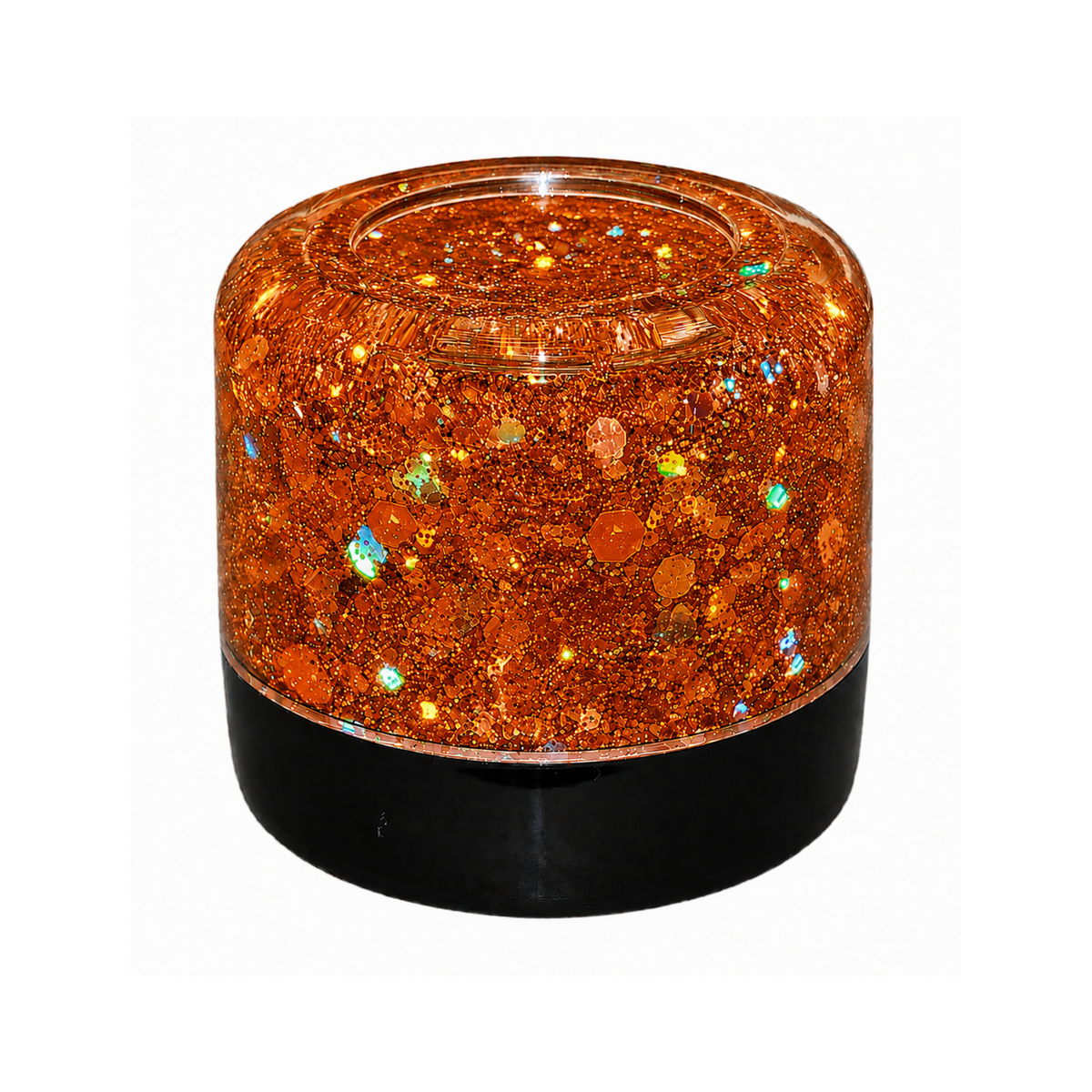 Orange Glitter