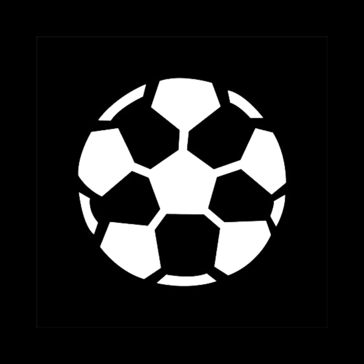 Stencils Bola de Futebol (5 unidades)
